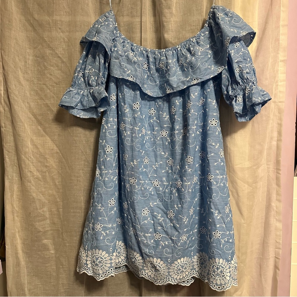 Off-the-Shoulder Mini Dress